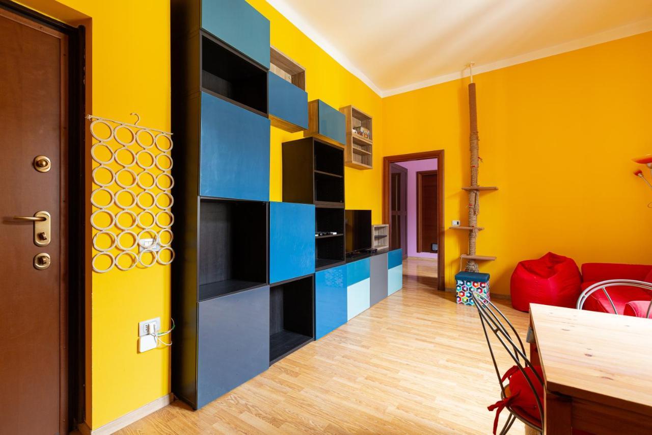 Milano Viale Umbria Colorful Apartment Экстерьер фото